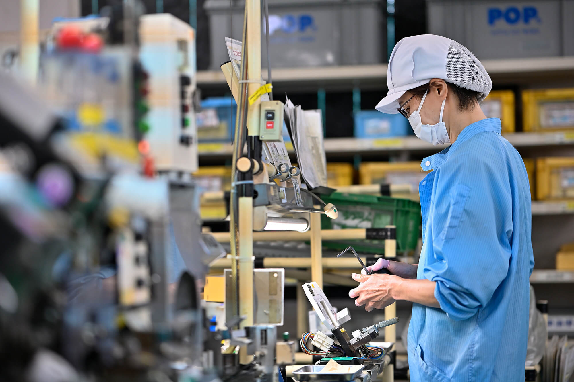 株式会社オオサワで働く様子